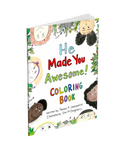 He Made You Awesome! Coloring Book