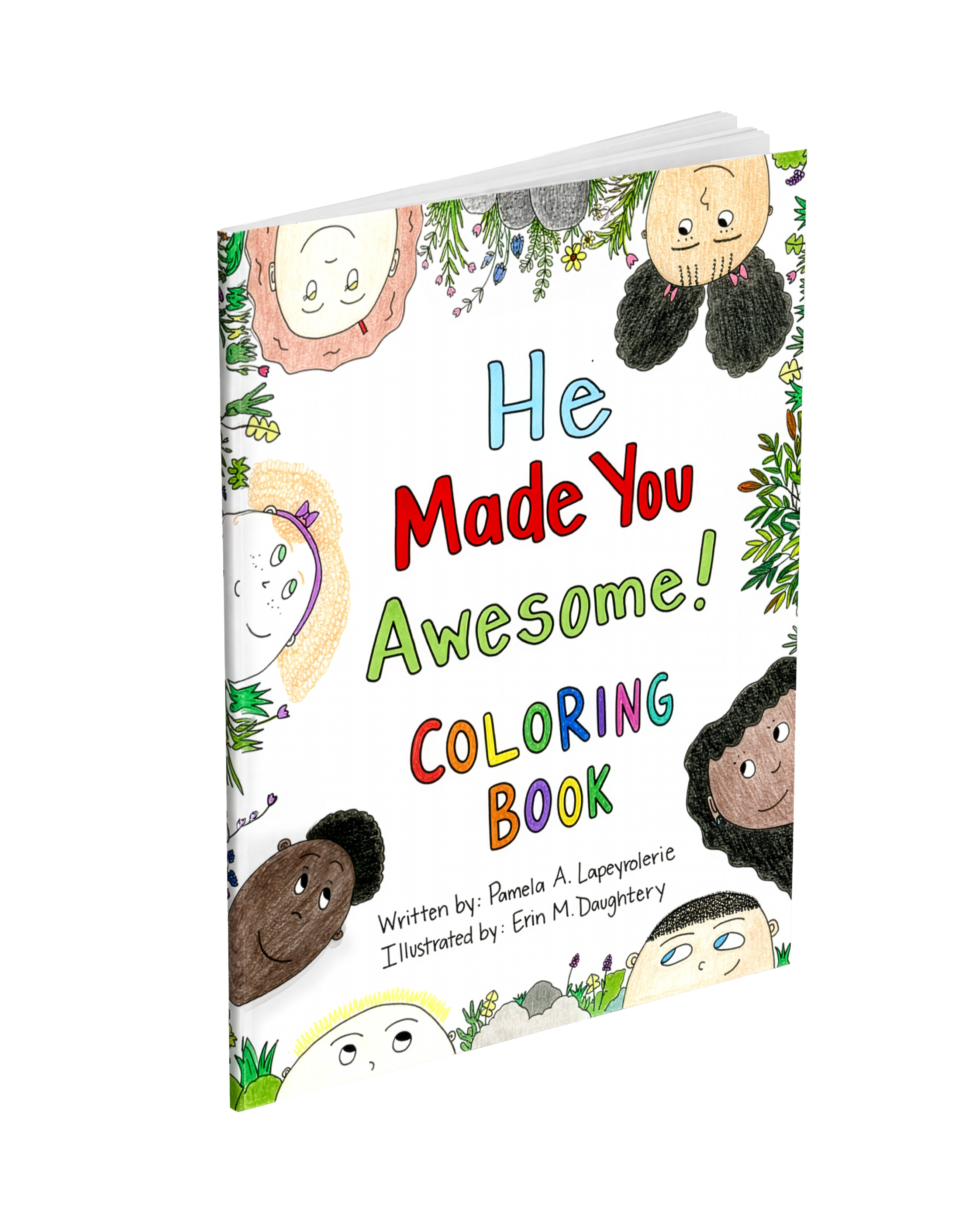 He Made You Awesome! Coloring Book